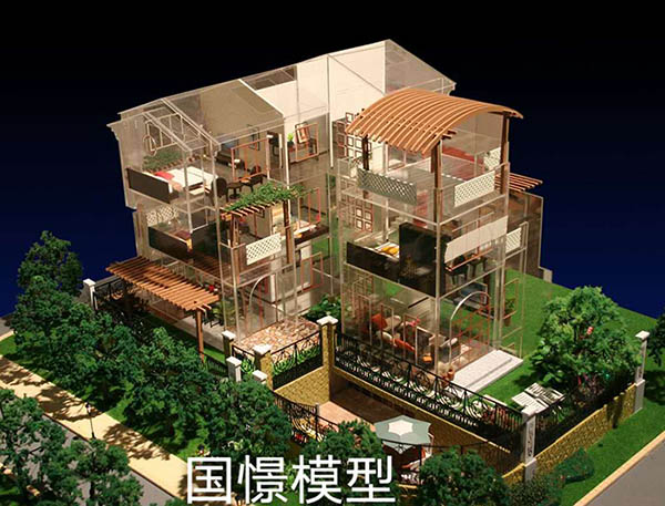 小金县建筑模型