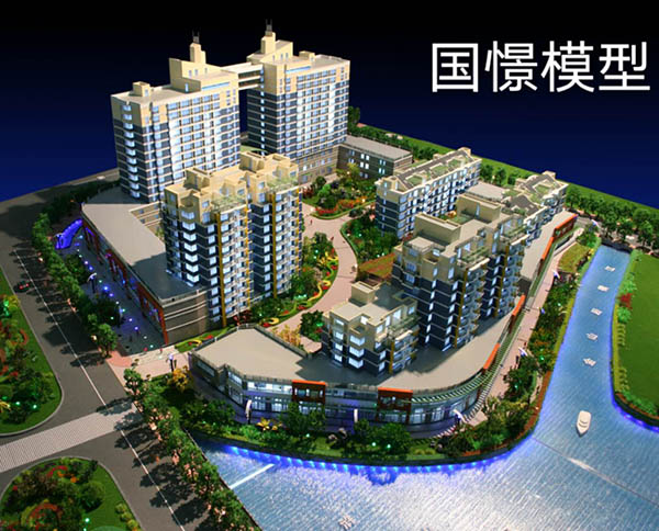 小金县建筑模型